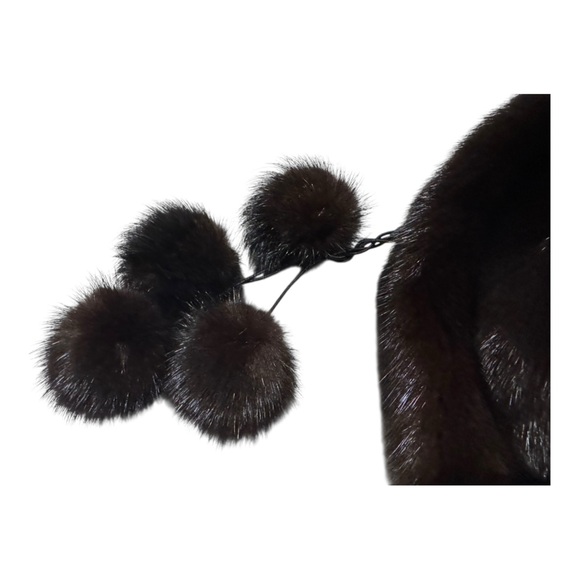 Real Mink Fur Hat | 22” Circumference | Excellent Condition - Picture 6 of 8